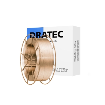 Медная сварочная проволока DRATEC DT-CUAL 8 ⌀ 0,8 мм (кассета 15 кг) Сталькор Калуга