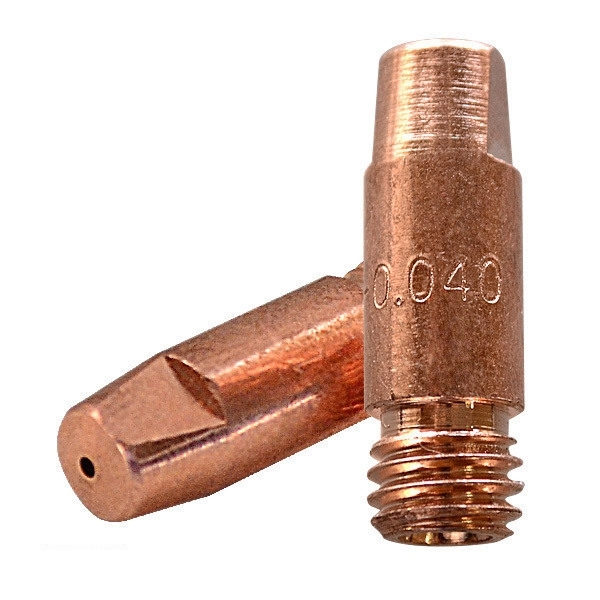 Токосъемный наконечник М6 Cu (L=25-28 мм), для п/а горелки Сталькор Калуга